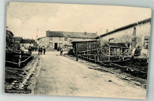 Champigneulles 1917 Feldpost WK I Württ.Ldw.Feldart.Regt. Nr. 2 8.Batt.