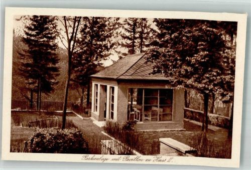 Bärenfels Kaiserhof Parkanlage Pavillon Haus II Ort handschriftlich