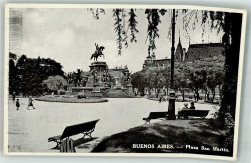 Buenos Aires Denkmal Plaza San Martin