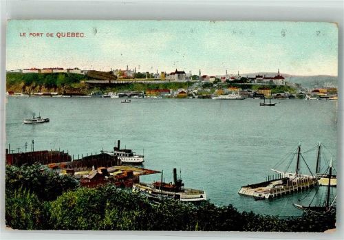 Quebec 1912 Hafen
