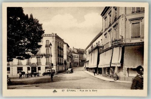 Epinal Auto Geschäft Rue de la Gare