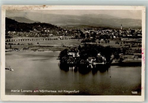 Klagenfurt 1943 Maria Loretto Wörthersee Feldpost WK II Standort-Komp.