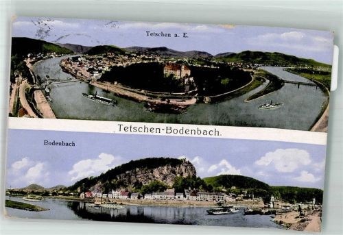 Decin 1914 Panorama