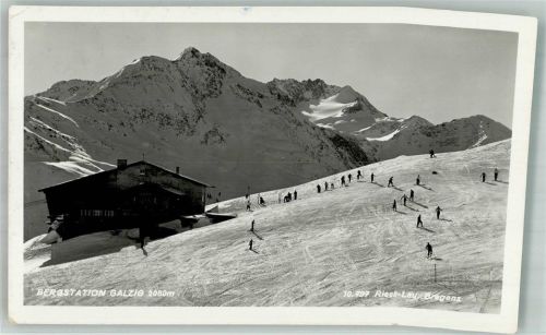 St. Anton 1941 Gasthaus Bergstation Foto Risch-Lau