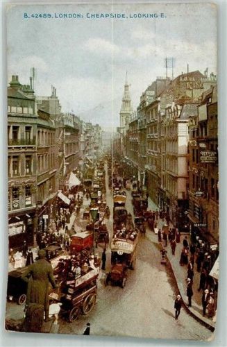 London 1910 Omnibus Cheapside