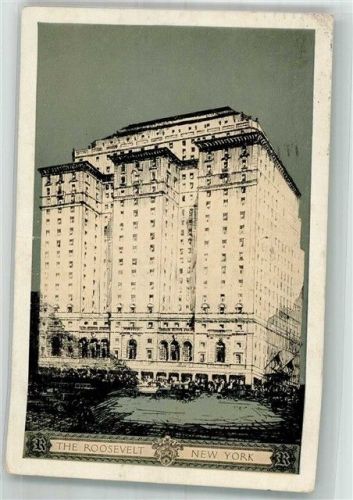 New York City 1928 Hotel The Roosvelt