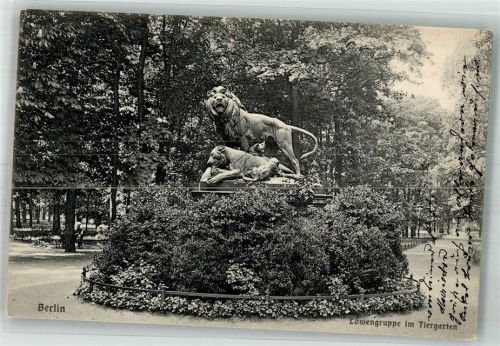 Tiergarten Löwengruppe