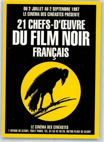 21 Meisterwerke des französischen Film Noir