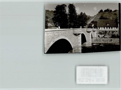 74653 W7118 Ingelfingen FOTO KEINE AK Brücke