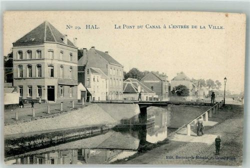 Halle Le Pont du Canal Feldpost WK I