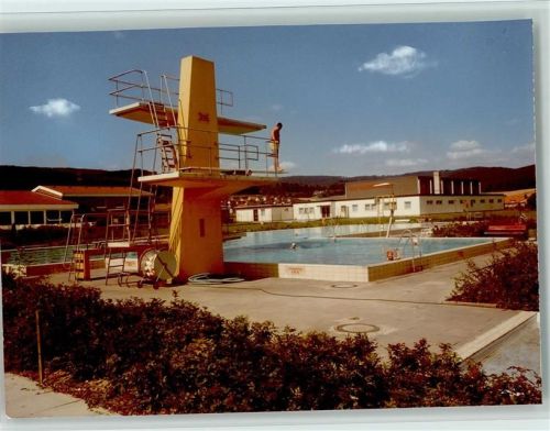 Lauenstein Freibad Sprungturm