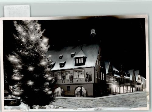 Haslach beleuchteter Weihnachtsbaum