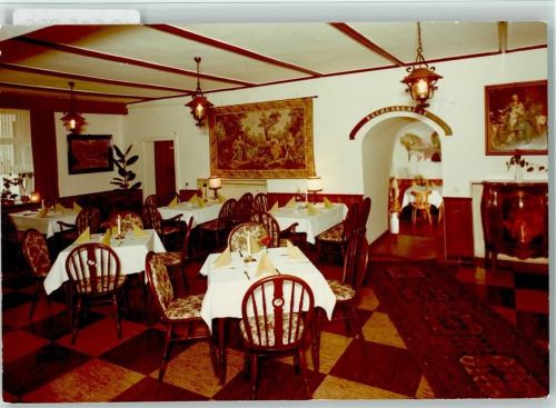 33098 W4790 Schloß Neuhaus FOTO KEINE AK Hotel Nachtigall Innenaufnahme