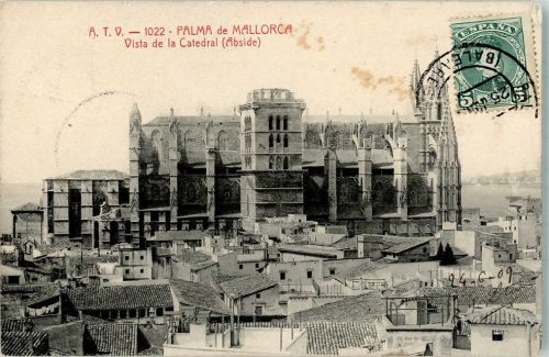 Palma Kathedrale Marke bildseitig