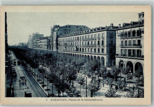 Saragossa Paseo de la Independdencia
