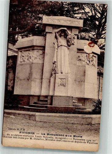 84000 Avignon Foto AK Kriegerdenkmal