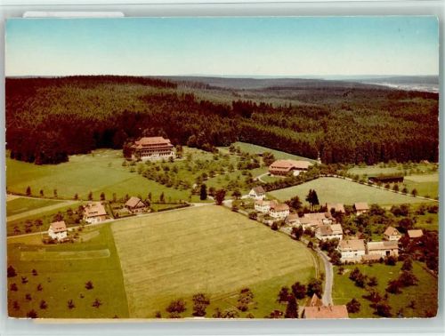 Loßburg Luftaufnahme Sanatorium Hohenrodt