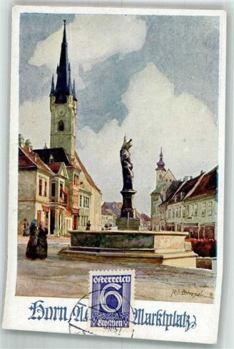 Horn Deutscher Schulverein Marktplatz Marke bildseitig