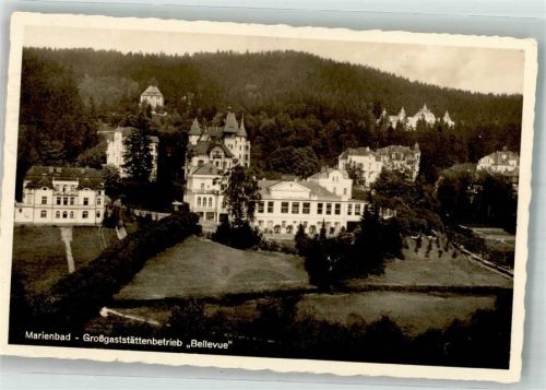 Marianske Lazne 1941 Gasthaus Bellevue