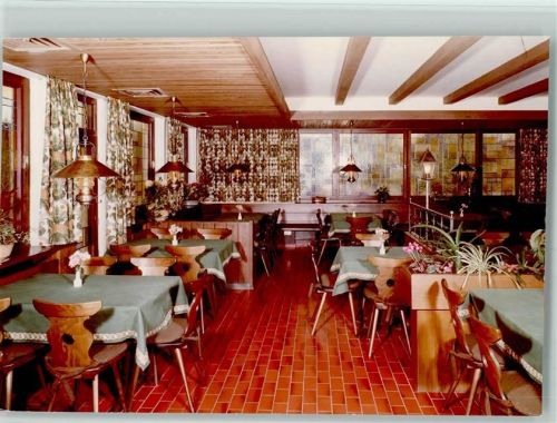 Königsfeld Gasthaus Fischer Innenaufnahme Gastraum