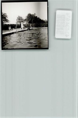 32130 W4904 Enger , Westf FOTO KEINE AK Schwimmbad Sprungturm