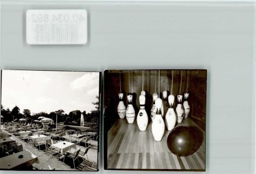 Bad Salzuflen Gartenwirtschaft Kegel Pins