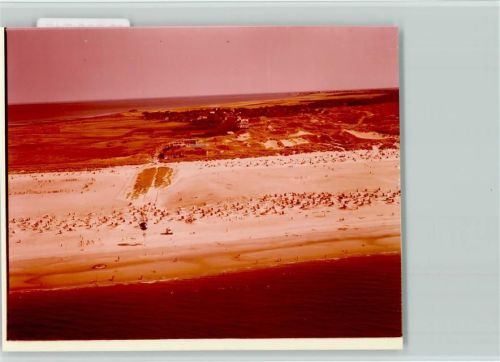 Norddorf Luftaufnahme Strand