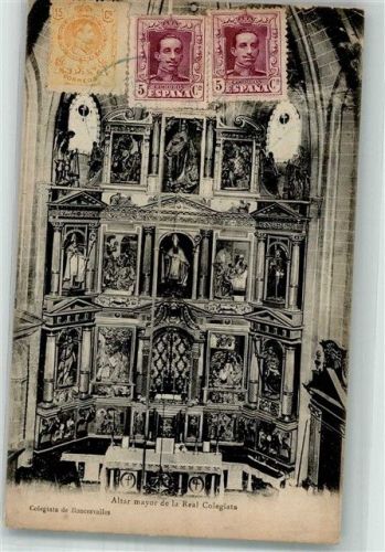 Celles-sur-Belle Altar mayor del Real Colegiata Marke bildseitig Ort lt. Recherche