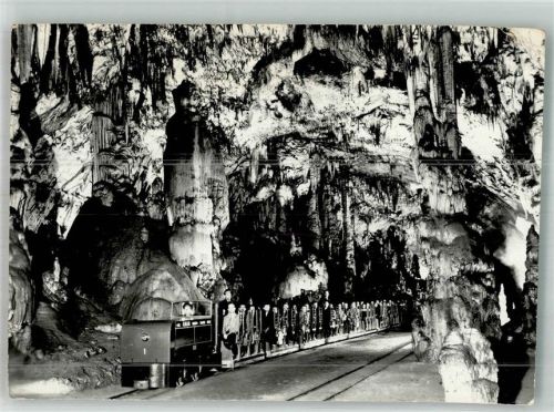 Postojna 1960 Höhle Postojnska