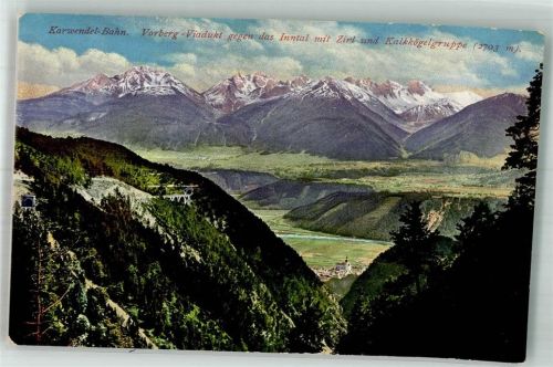 Zirl Vorberg-Viadukt Inntal Photochromiekarte