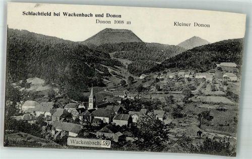 Grandfontaine Schlachtfeld Wackenbach und donon