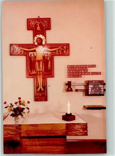 Bad Waldsee Kapelle St. Damian Exerzitienhaus Kloster Reute Innenaufnahme
