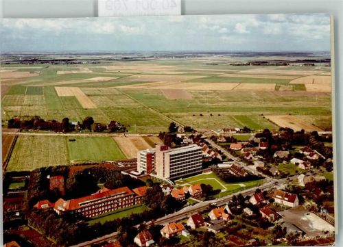 Niebüll Kreiskrankenhaus Pflegeheim Luftaufnahme