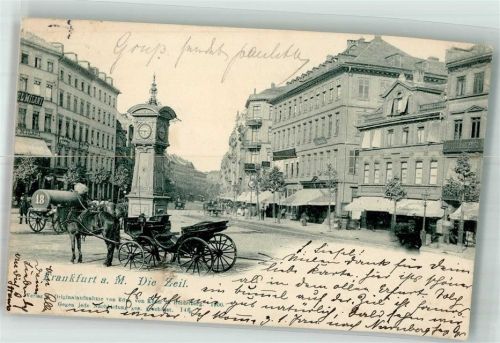 Frankfurt 1900 Zeil