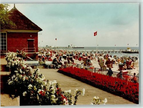 Wyk Urlauber in Strankörben