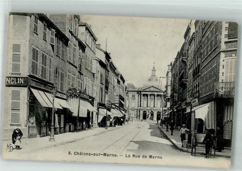 Chalons-en-Champagne Geschäft La Rue de Marne