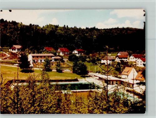 35232 W3563 Holzhausen am Hünstein FOTO KEINE AK Freibad