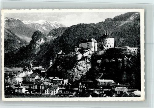 Kufstein Ortsansicht mit dem Kaisergebirge