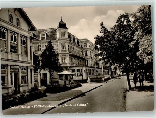 Seebad Ahlbeck FDGB-Erholungsheim Bernhard Göring