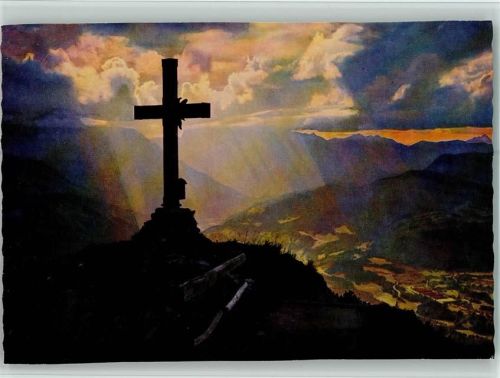 Obersalzberg Kehlsteinhaus Gipfelkreuz auf dem Kehlstein