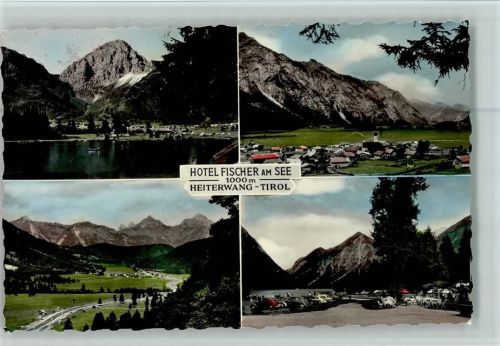 Heiterwang Hotel Fischer am See Ortsansichten 4-Bildaufnahme