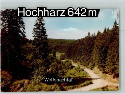 Hohegeiß Wolfsbachtal Hochharz