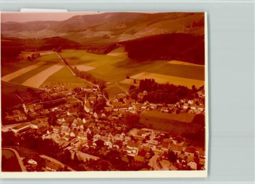 59889 W5779 Eslohe (Sauerland) FOTO KEINE AK Luftaufnahme