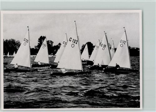 Deutsche Segel Jollen Olympiade 1936 Sammelbild Band I Gruppe 55