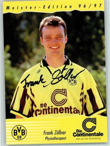 Frank Zöllner Borussia Dortmund Deutscher Meister 1996