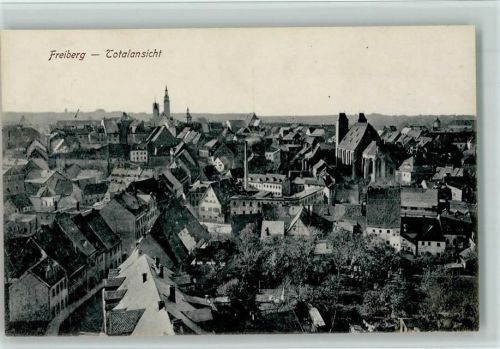 Freiberg Stadtansicht