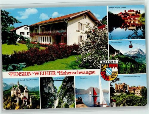 Hohenschwangau Pension Weiher, Hohes Schloß Füssen