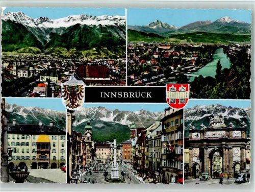 Innsbruck Ortsansichten Mehrfachaufnahme