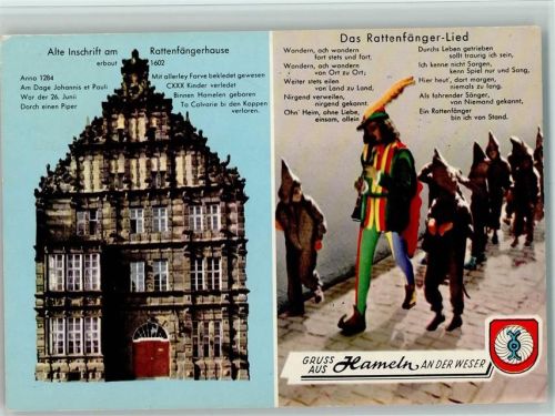 Hameln Rattenfängerhaus Rattenfängerlied