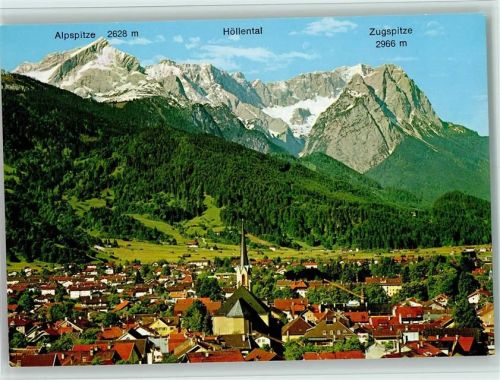 Garmisch-Partenkirchen Gegen Zugspitzgruppe AKU2
